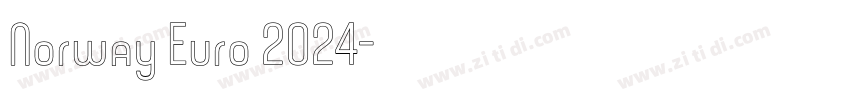 Norway Euro 2024字体转换